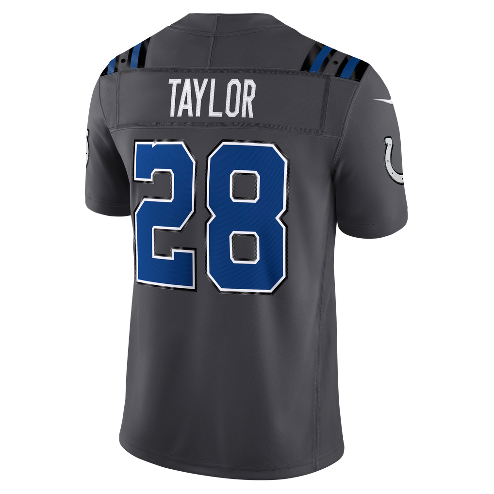 Men's Nike Jonathan Taylor Anthracite Indianapolis Colts 2026 Rivalries ...
