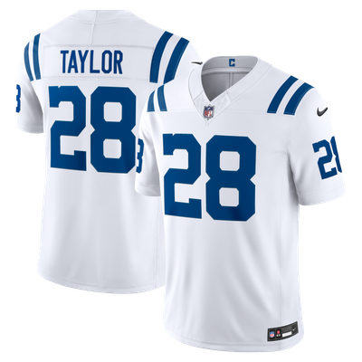 Jonathan Taylor Indianapolis Colts Nike Vapor F.U.S.E. Stitched Limited Jersey - White