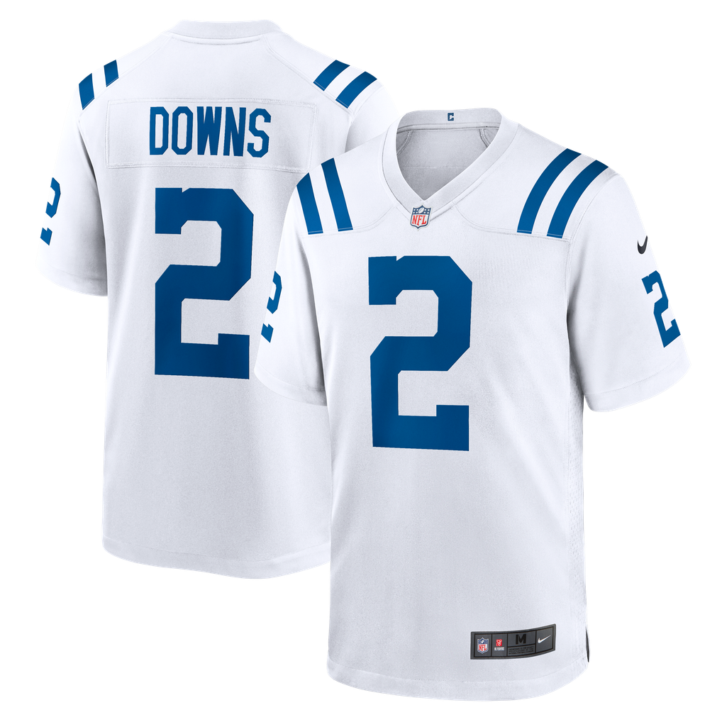 Josh Downs Indianapolis Colts Nike Game Player Jersey - White