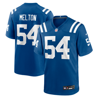 Mitchell Melton Indianapolis Colts Nike Team Game Jersey - Royal