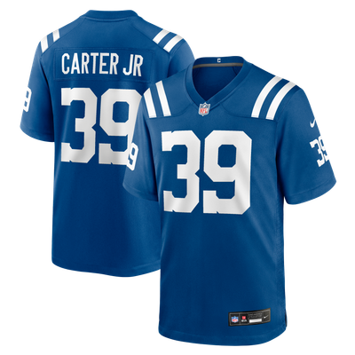 Rob Carter Jr. Indianapolis Colts Nike Team Game Jersey - Royal