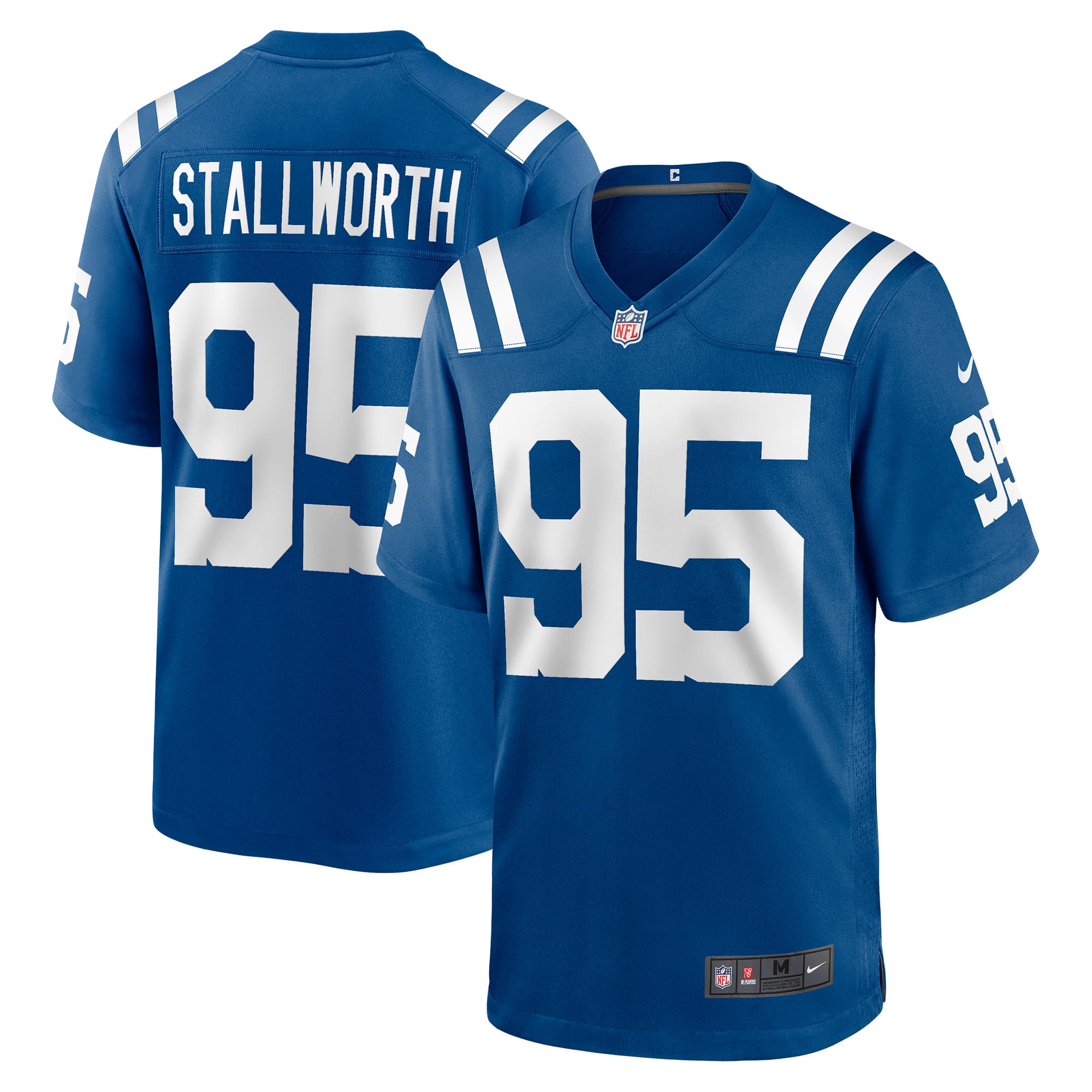 Men's Nike Taylor Stallworth Royal Indianapolis Colts Game Player