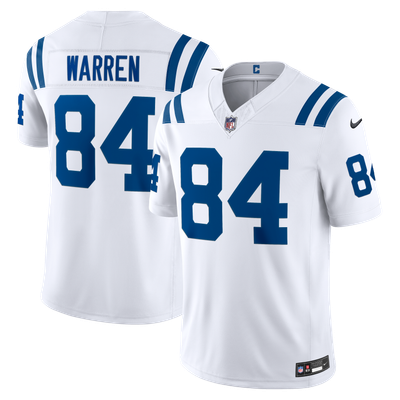 Tyler Warren Indianapolis Colts Nike Vapor F.U.S.E. Stitched Limited Jersey - White