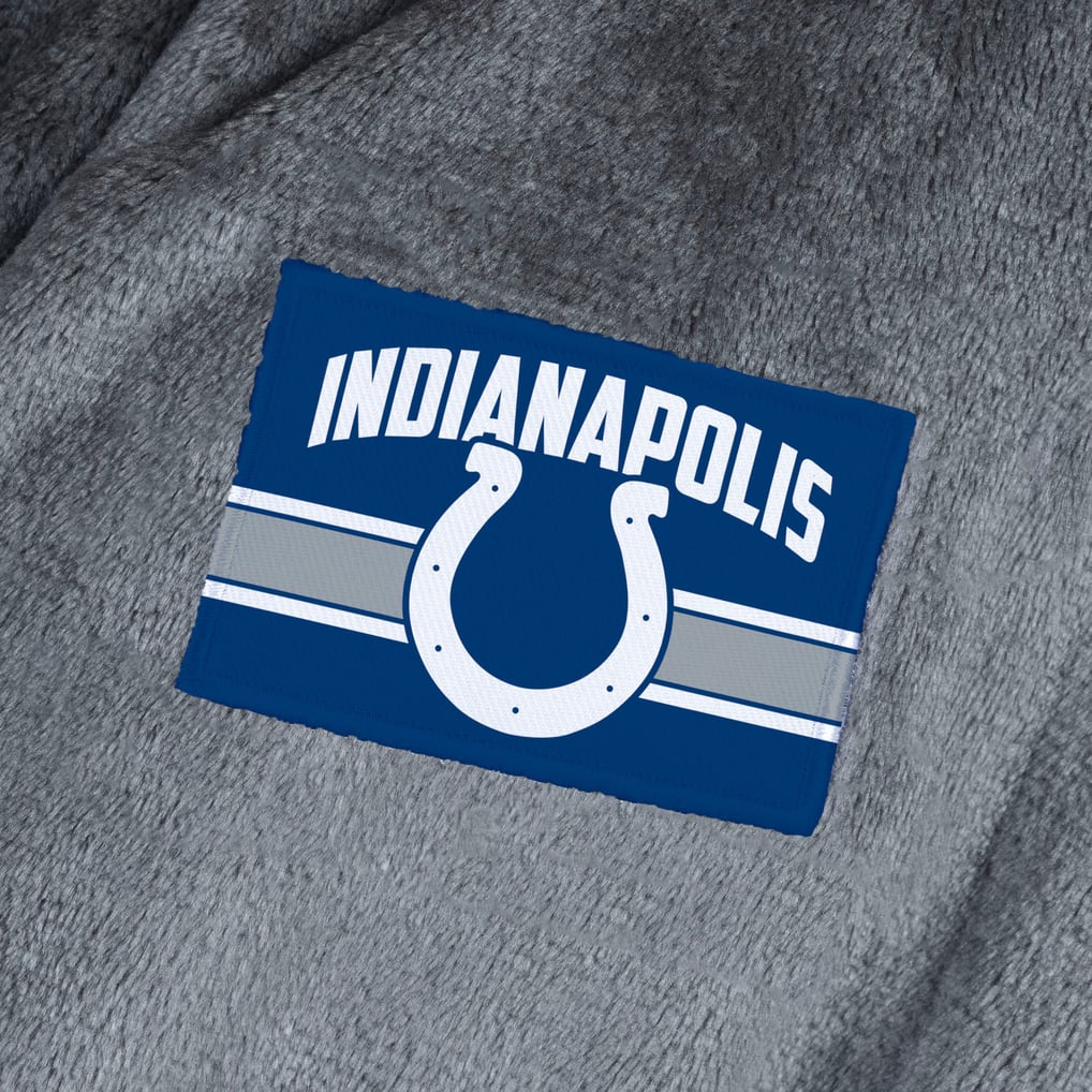 Indianapolis Colts The Northwest Group Bathrobe - Charcoal