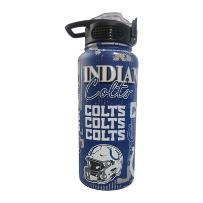 Indianapolis Colts Pegasus 32oz Stainless Steel ProPress Water Bottle