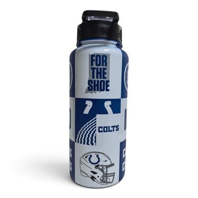 Indianapolis Colts Pegasus 32oz Stainless Steel ProPress Water Bottle