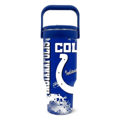 Indianapolis Colts Pegasus 40oz. Conference Commotion Stainless Steel ProCarry Tumbler