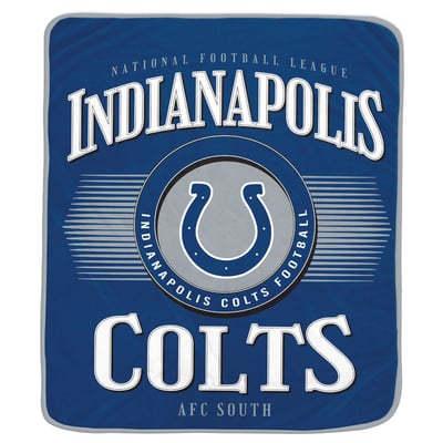 Indianapolis Colts Pegasus Spotlight Arch 60" x 70" Ultra Soft Throw Blanket