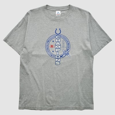 Super Bowl XLI Alstyle Apparel 2006 T-shirt - Heather Gray - M by Fanatics Real Vintage