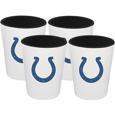 Indianapolis Colts The Memory Company Four-Pack Ceramic Shot Glass Set