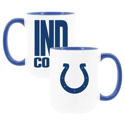 Indianapolis Colts The Memory Company Two-Piece 15oz. Coffee Mug Set