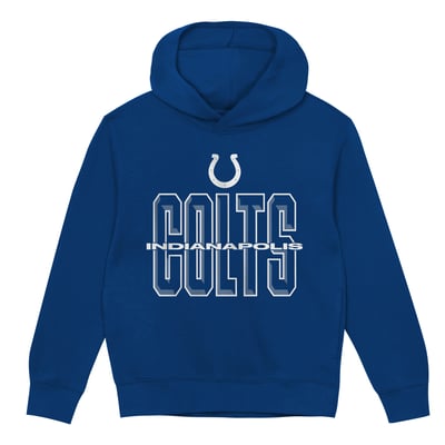 Indianapolis Colts Outerstuff Toddler Field General Fleece Hoodie - Royal