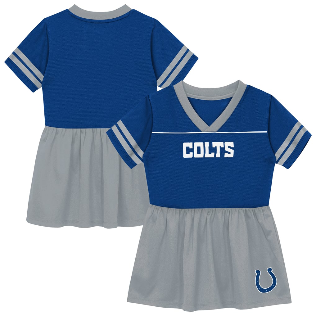 colts jersey dress Toddler Indianapolis Outerstuff Royal Stadium Lights V-Neck Fashion Football Swatch:#f0efeb