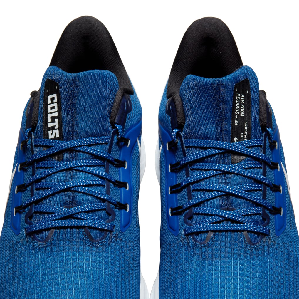 Nike Air Zoom Pegasus 39  Indianapolis Colts Sneakers Unisex Nike Royal Indianapolis Colts Zoom Pegasus 39 Running  main image 3