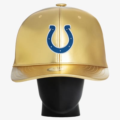 Indianapolis Colts Noggin Boss Unisex Big Hat - Gold