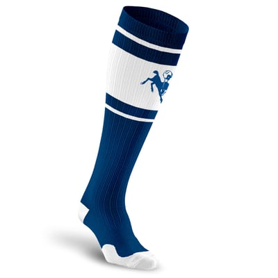 Indianapolis Colts PRO Compression Unisex  Throwback Over-the-Calf Compression Socks