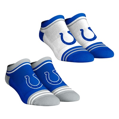 Indianapolis Colts Rock Em Unisex Team Color Low-Cut Ankle Socks - Royal
