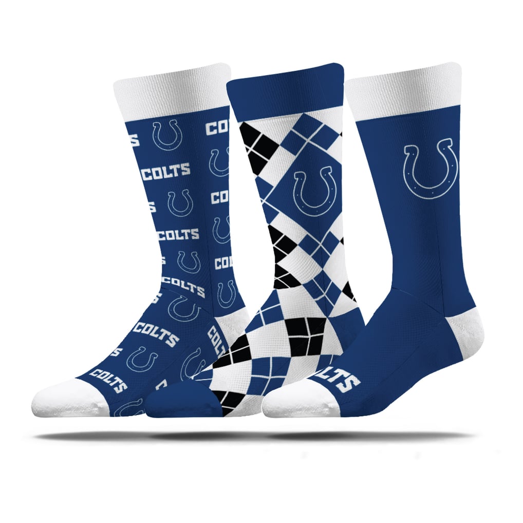 Indianapolis Colts Strideline Unisex Business Knit Crew Socks Three-Pack Set