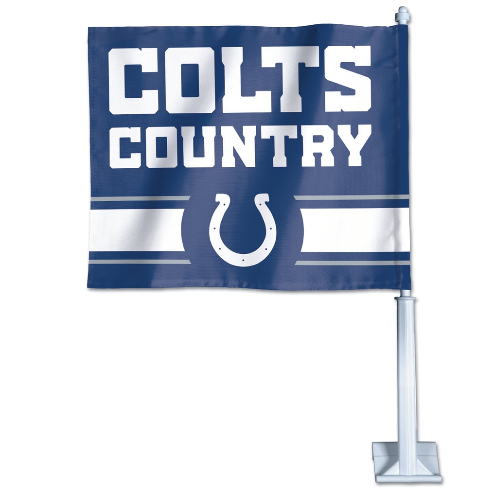 Indianapolis Colts WinCraft Double-Sided Team Car Flag