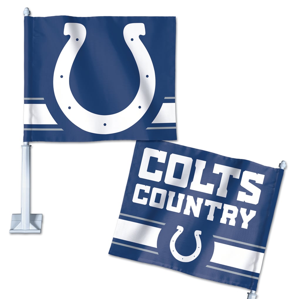 Indianapolis Colts WinCraft Double-Sided Team Car Flag