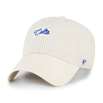 Indianapolis Colts '47 Women's Rope Script Clean Up Adjustable Hat - Natural
