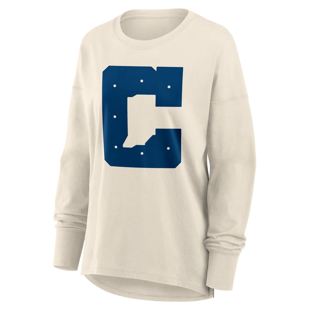 Women's Fanatics Cream Indianapolis Colts Dove Legacy Long Sleeve T-Shirt