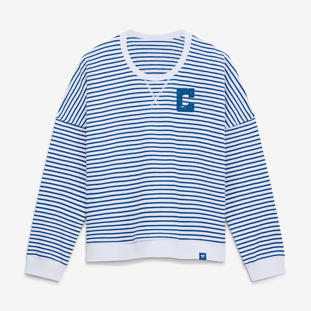 Women's Fanatics White/Royal Indianapolis Colts Striped Oversized ...