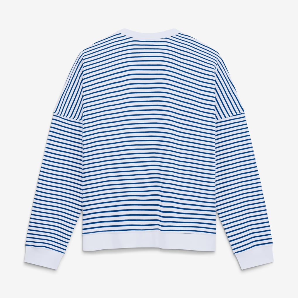 Women's Fanatics White/Royal Indianapolis Colts Striped Oversized ...