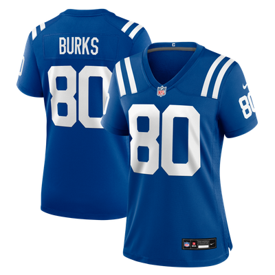 Deion Burks Indianapolis Colts Nike Women's Team Game Jersey - Royal