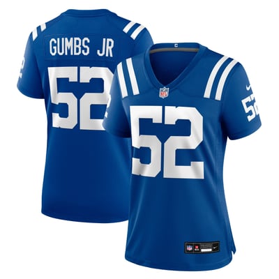 George Gumbs Jr. Indianapolis Colts Nike Women's Team Game Jersey - Royal
