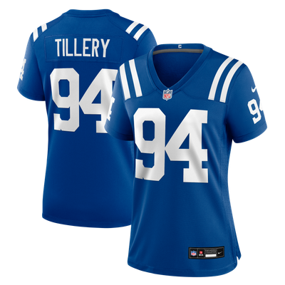 Jerry Tillery Indianapolis Colts Nike Women's Team Game Jersey - Royal