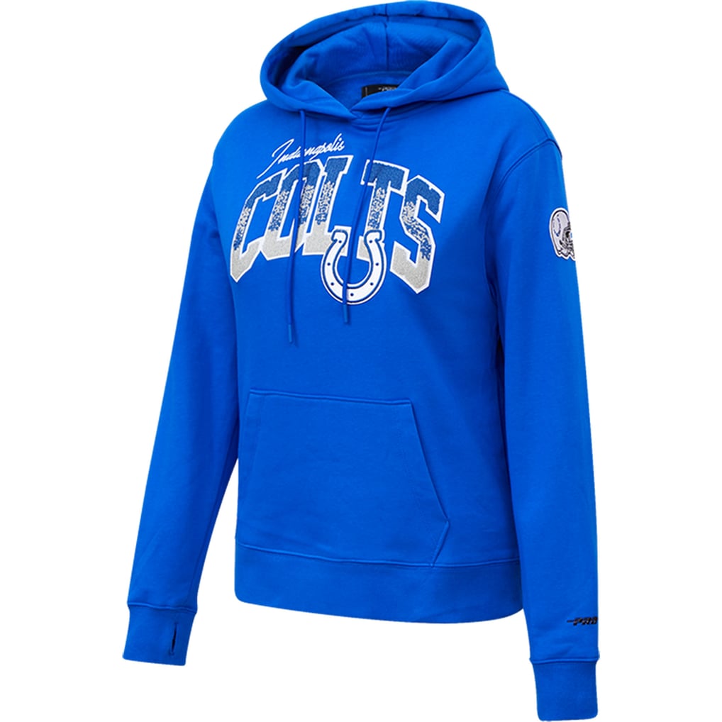 Indianapolis Colts Pro Standard Women's Local Patch Pullover Hoodie - Royal