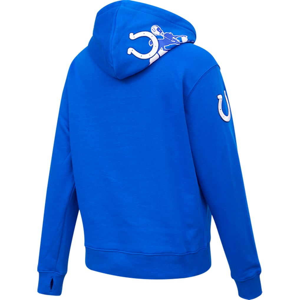 Indianapolis Colts Pro Standard Women's Local Patch Pullover Hoodie - Royal