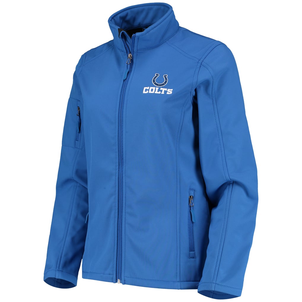 Indianapolis Colts Women's Full-Zip Sonoma Softshell Jacket - Royal