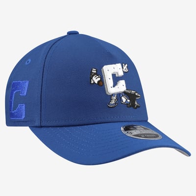 Indianapolis Colts New Era Youth Cartoon A-Frame 9FORTY Adjustable Hat - Blue
