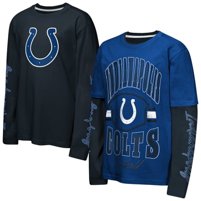 Indianapolis Colts Outerstuff Youth Motion Combo Set - Royal/Black
