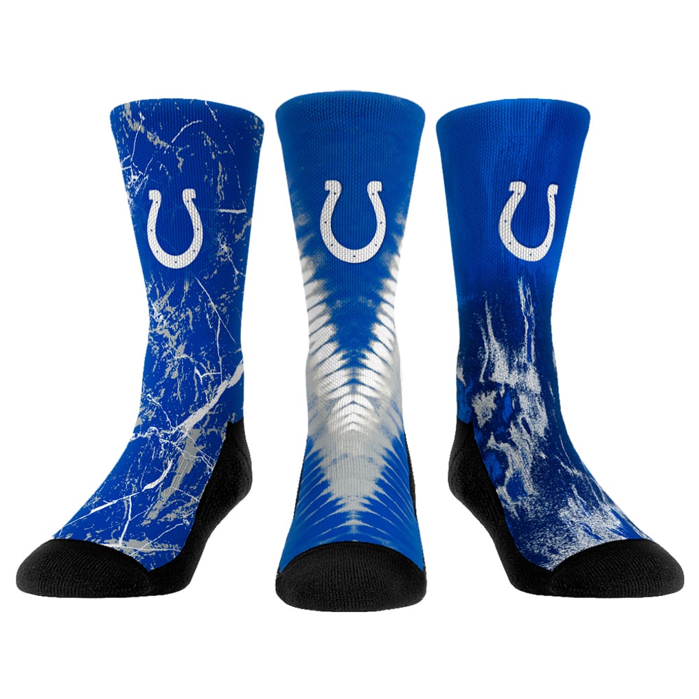 Indianapolis Colts Rock Em Socks Youth 3-Pack Crew Socks Set