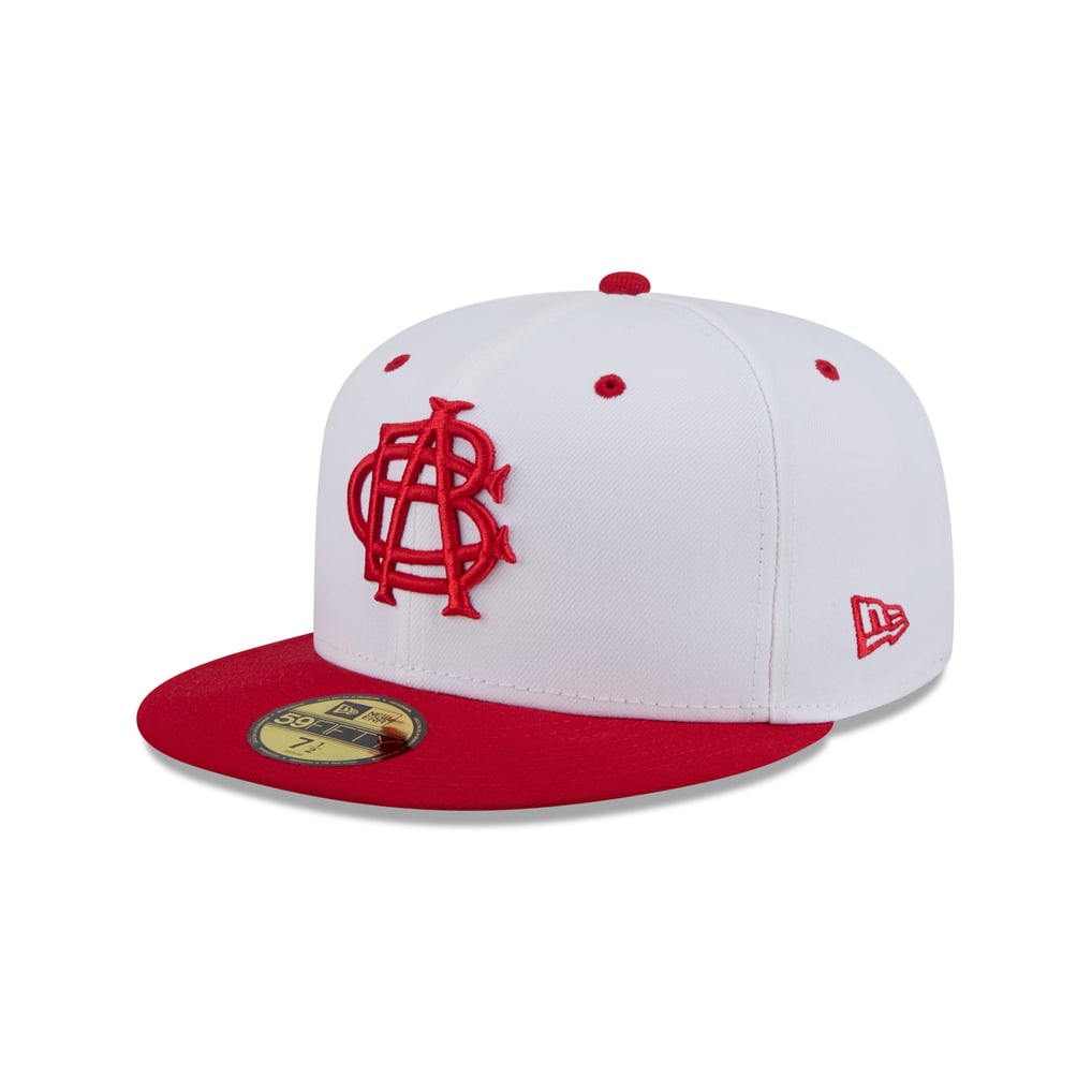 Men's Indianapolis Indians New Era White Theme Nights 59FIFTY Fitted Hat