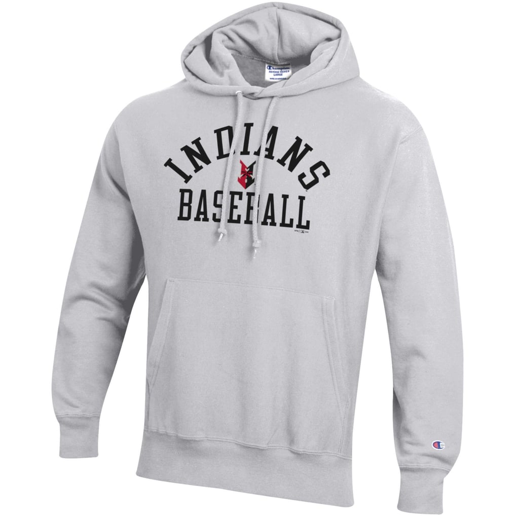 Indianapolis Indians Champion Baseball Reverse Weave Pullover Hoodie - Gray