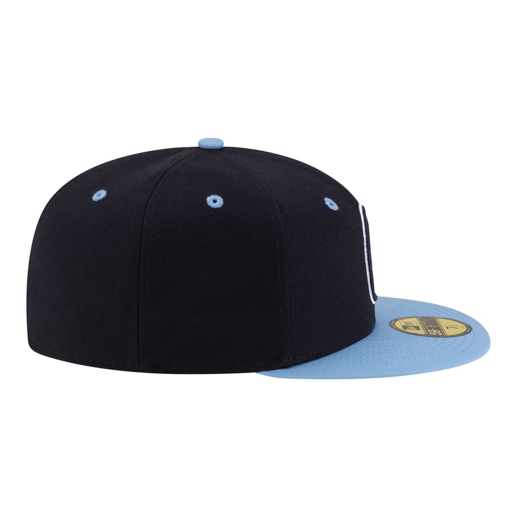  Indianapolis Indians New Era Authentic Collection 59FIFTY Fitted Hat - Navy/Light Blue