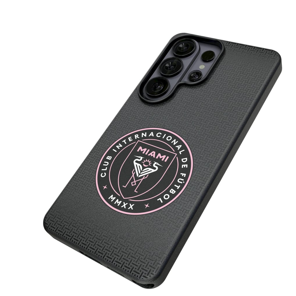  Inter Miami CF Keyscaper Linen Magnetic Bump Case - Black