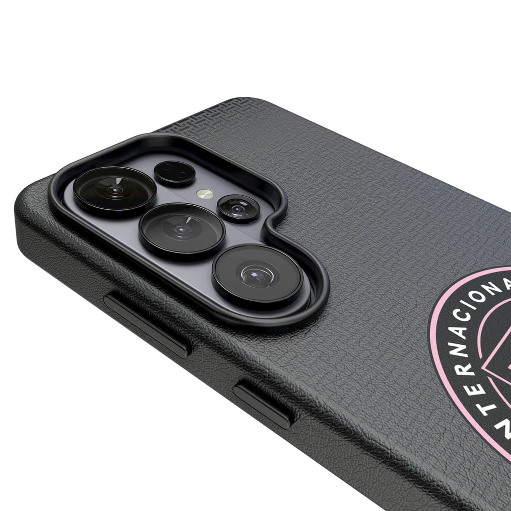 Inter Miami CF Keyscaper Linen Magnetic Bump Case - Black