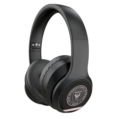 Inter Miami CF Keyscaper Stripe Wireless Bluetooth Headphones With Case