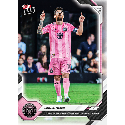 Lionel Messi - 2026 MLS Topps NOW® - Card 86