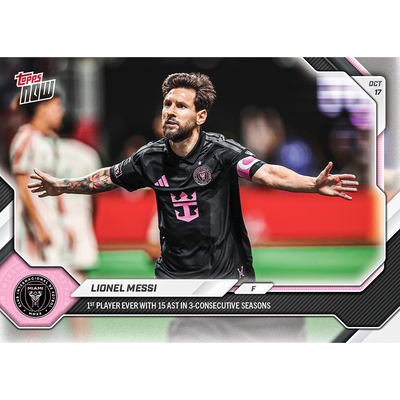 Lionel Messi - 2026 MLS Topps NOW® - Card 97