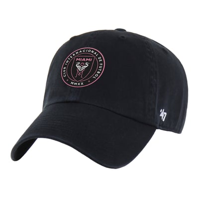 Inter Miami CF '47 Clean-Up Adjustable Hat - Black