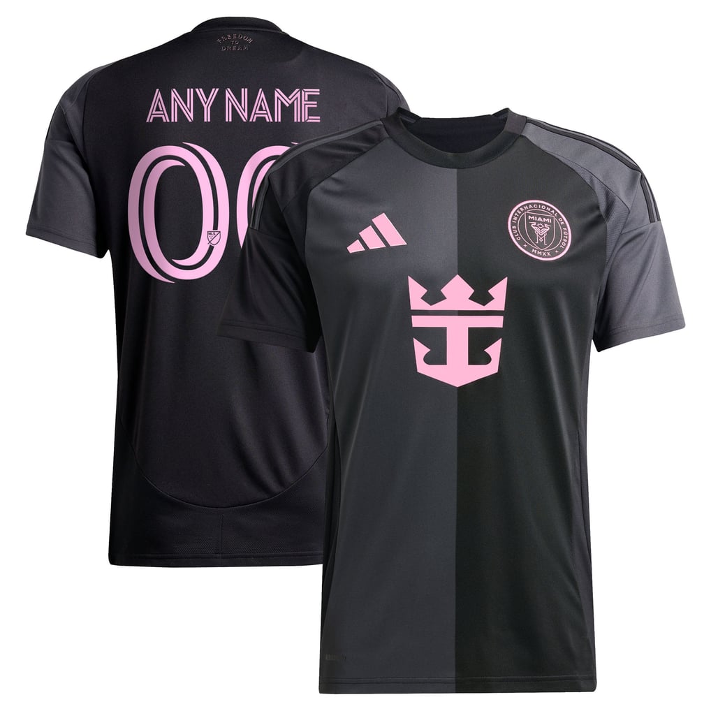  Inter Miami CF adidas 2025 The Fortitude Kit Replica Custom Jersey - Black