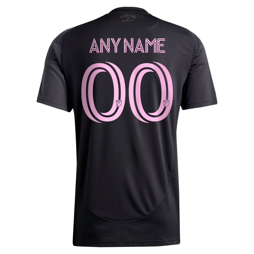 Inter Miami CF adidas 2025 The Fortitude Kit Replica Custom Jersey - Black
