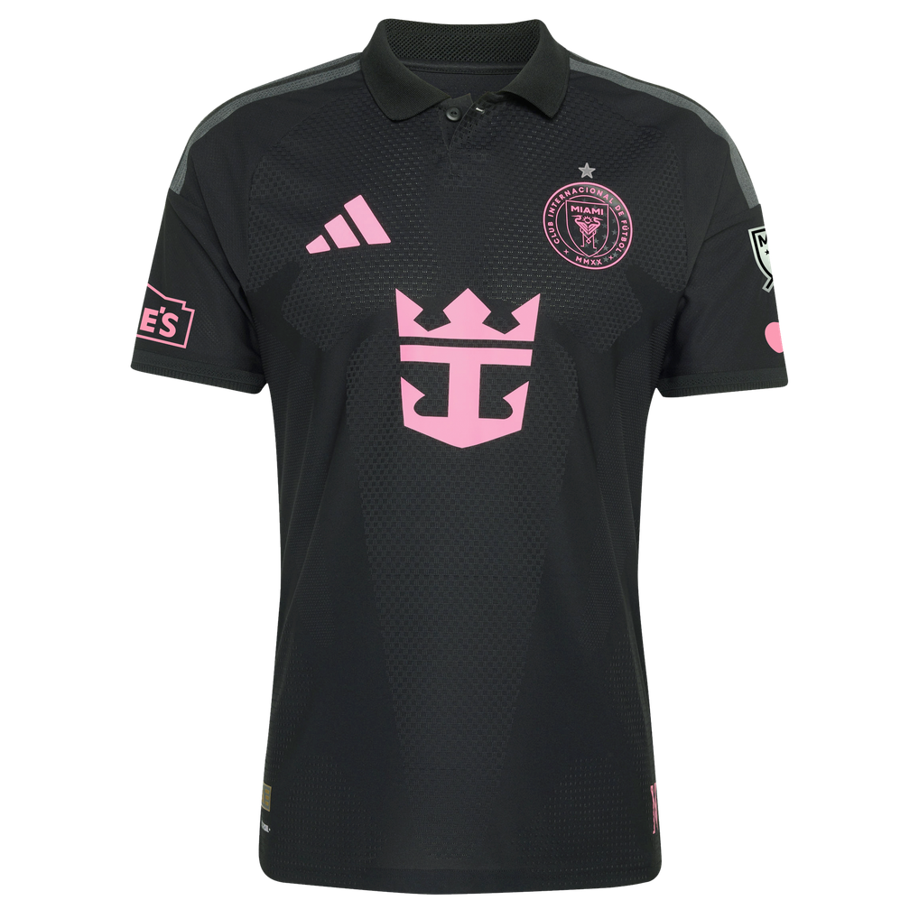 Inter Miami CF adidas 2026 Presagio On-Field Authentic Patch Jersey - Black