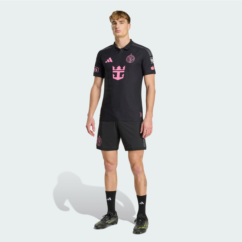 Inter Miami CF adidas 2026 Presagio On-Field Authentic Patch Jersey - Black